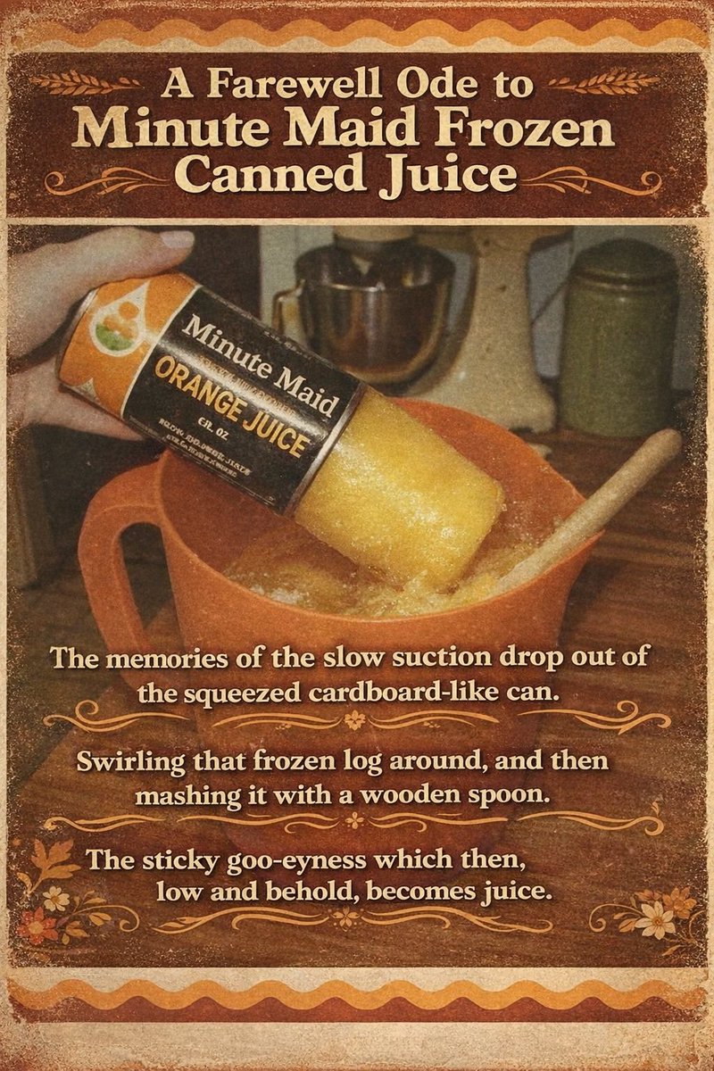 PhoenixOneGo's tweet photo. Felt like making this my first ever meme &amp; X post #Minutemaid . A random memory from my youth https://t.co/0o0cwCyS0B