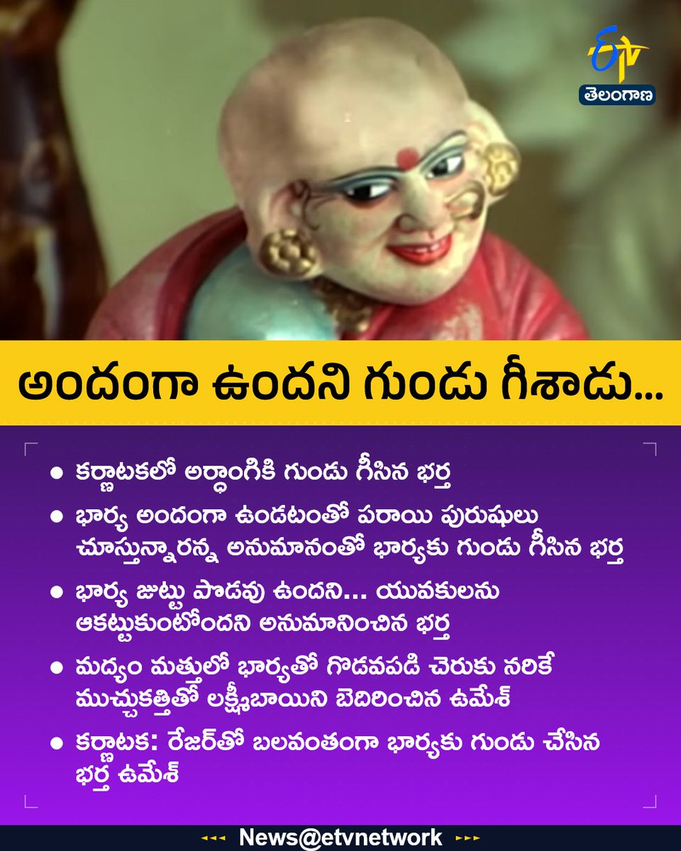 etvtelangana's tweet photo. #longhair
#haircutting
#karnataka
#bald
#etvtgbreaking https://t.co/BpDlqhculs