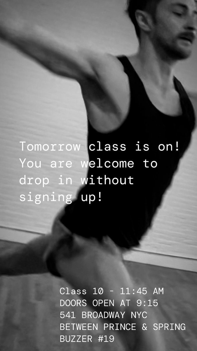 WEDNESDAY, FEBRUARY 4 IS ON!!! Drop in without signing up! See you tomorrow.