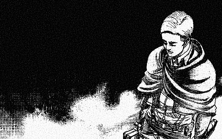 eukniv's tweet photo. thorfinn & erwin