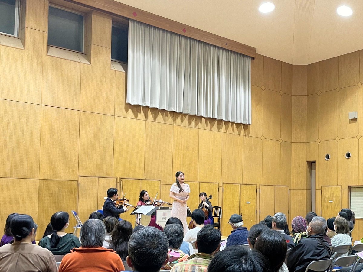 1000キロ24時間の船旅を経て、2年ぶりの小笠原にやってきました！
今回の出演はソプラノの川越未晴さんと #都響 弦楽四重奏メンバー。昨日は父島での公演でした。増席するほど沢山の皆さんが集まってくださり、大盛況の夜となりました✨