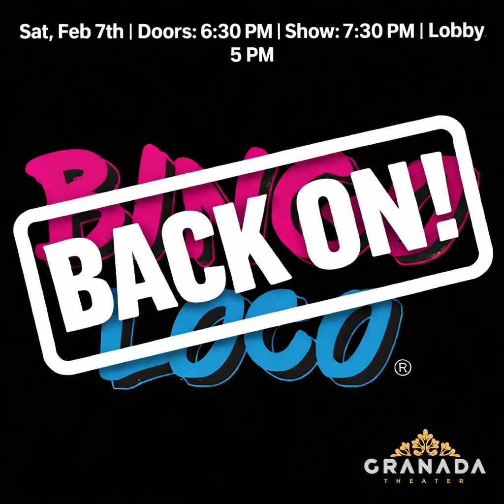 SURPRISE! Bingo Loco is BACK ON Sat, Feb 7! 🎡

Lobby: 5PM (Event Menu) 🍔
Doors: 6:30PM 🚪
Show: 7:30PM 💥

Wildest rave in Uptown!
🎟: eventbrite.com/e/198091702715…

*15% grat &amp; 3% tax.*
#BingoLoco #Minneapolis #UptownMPLS
