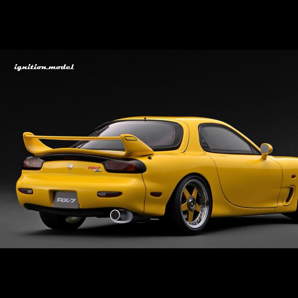 現在ご予約受付中の新規型「RX-7 Mazda Speed A-spec (FD3S)」4カラー