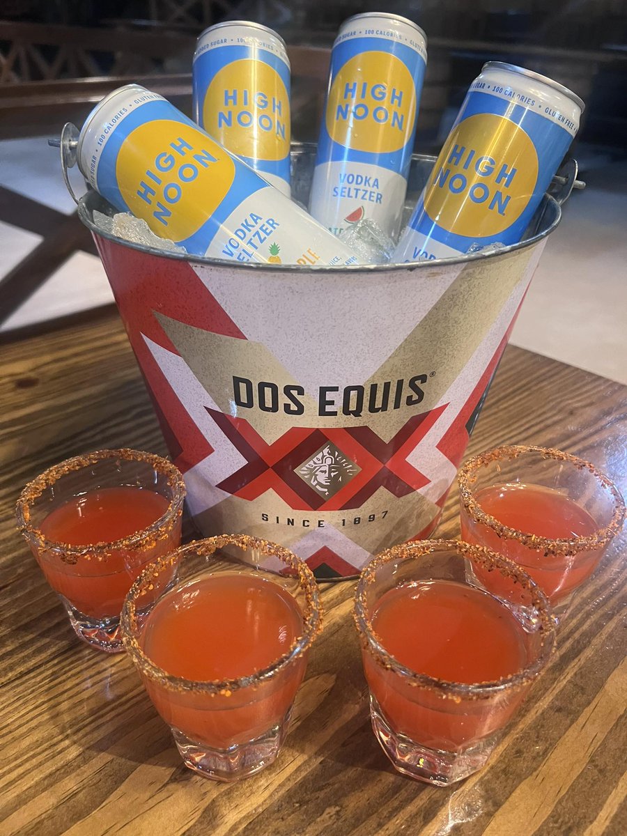 whiskeyriverrtx's tweet photo. Moon shines bright on Fridays! 🌕✨ Check out our brand new High Noon Bucket Deal for just $75! 🎉 
Here’s what you get:  
🤠 Entry for 4!
🚶‍♂️ VIP line!
👉 Table for 4!  
🌔 (1) Bucket of High Noons!  
🍬 (4) Mexican Candy Shots!  
Text “High Noon” to 713-330-9291 now to pre-book! https://t.co/z8pWgkNOyx