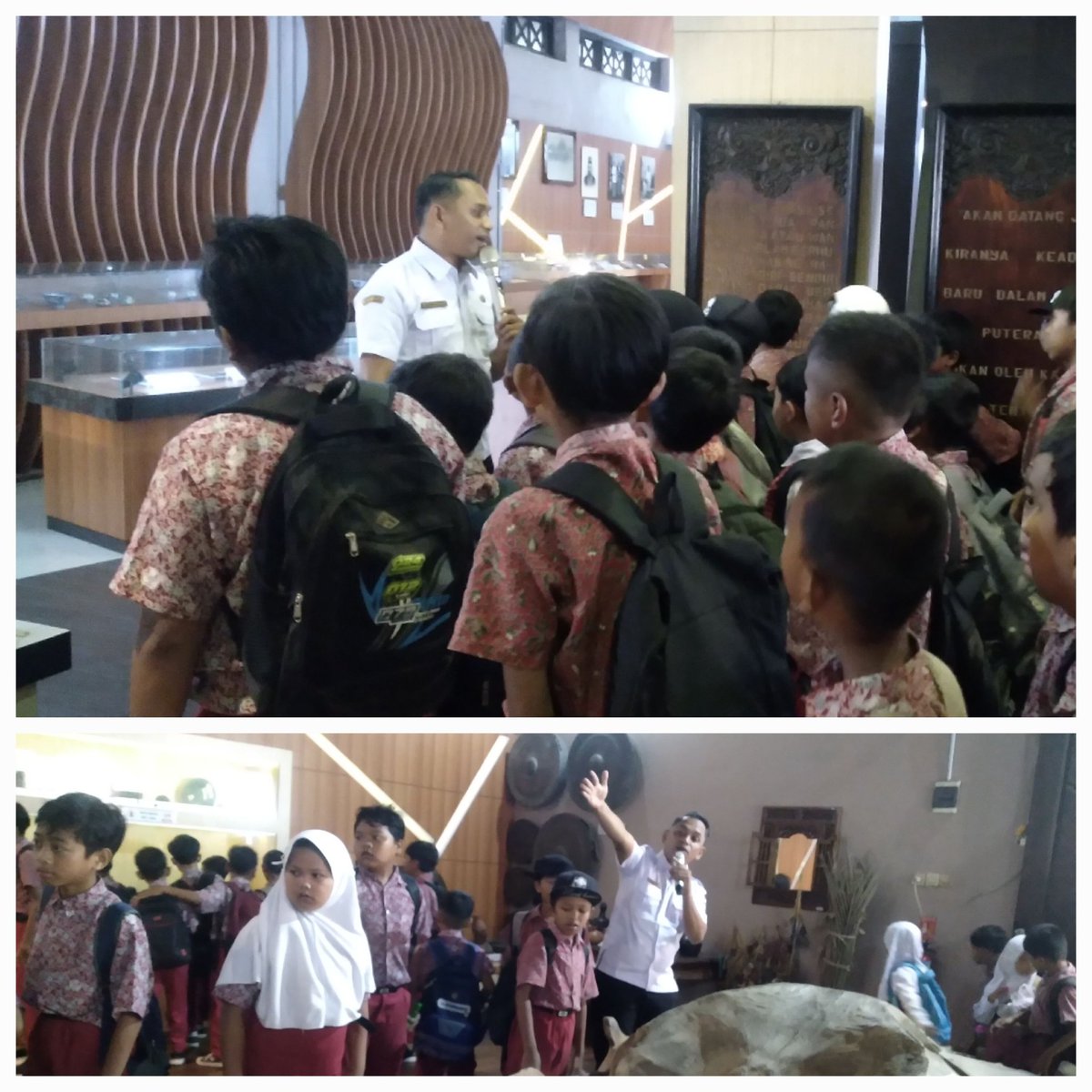 Kunjungan dari SDN Rajek wesi mayong Jepara