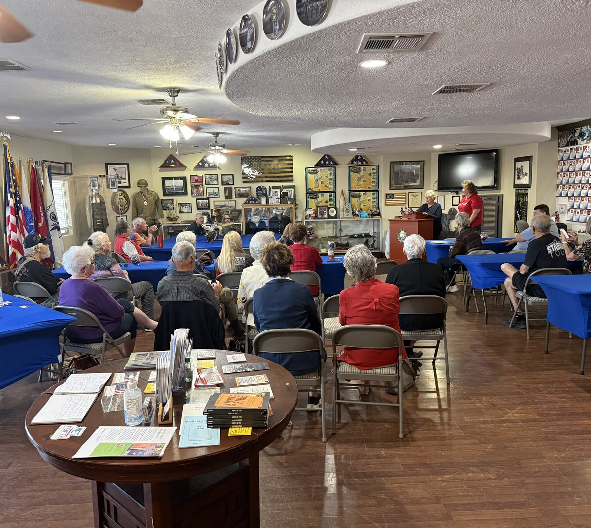 In Mesquite as the guest speaker for the monthly Nevada Patriots meeting. Thank you to President Janis Garrett and the club for endorsing my reelection for Nevada Lieutenant Governor.