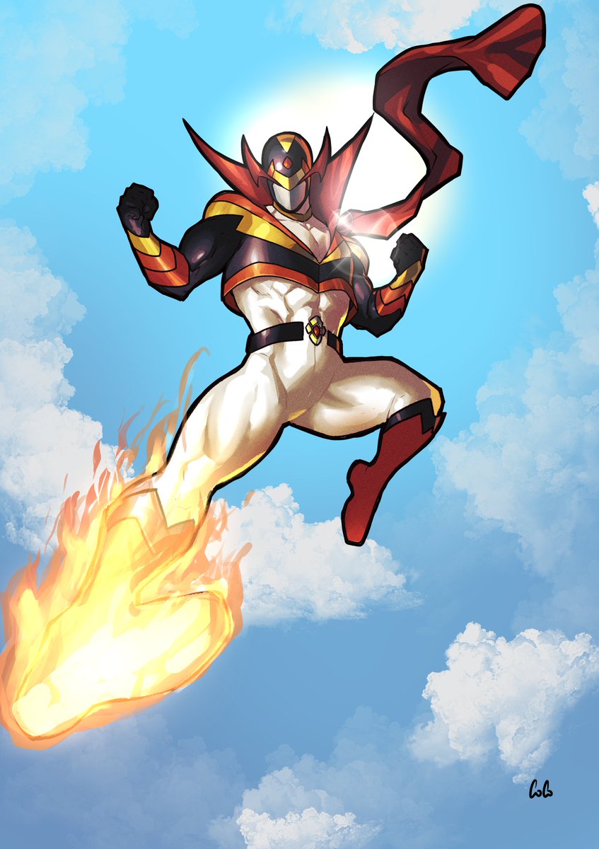 A Tokusatsu inspired OC of mine named Vermilion Raider.