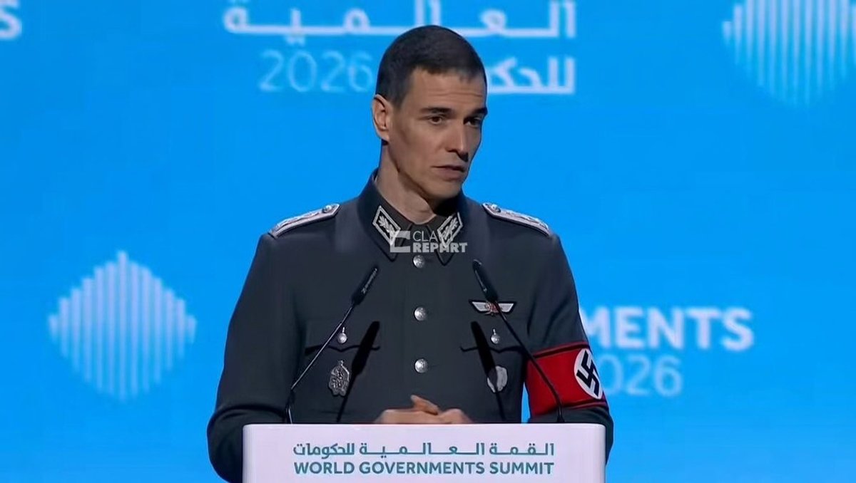 Señoras y señores, el hazme reír del planeta. #DirtySanchez