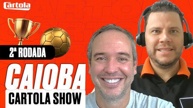 cartolafc's tweet image. Caioba Cartola Show: Caio Ribeiro e Marcelo Carneiro montam time repleto de mandantes para rodada #2. Veja o programa desta semana em: glo.bo/3NWV5l4

#dicas