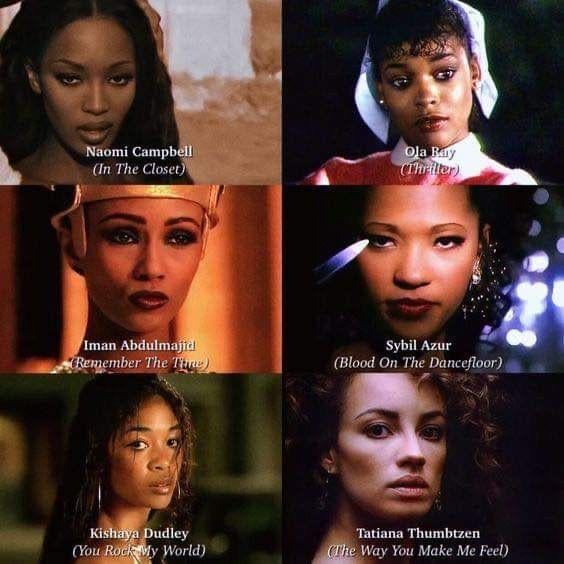 A reminder that during a time when women of color were rarely seen in starring roles on mainstream TV, Michael Jackson consistently cast them as his leads. &amp; not as stereotypes or in subservient roles. They were his love interests, a ‘girl next door’, &amp; a literal Queen.