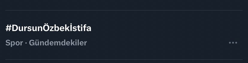 Devam tag gündemde

#DursunÖzbekİstifa