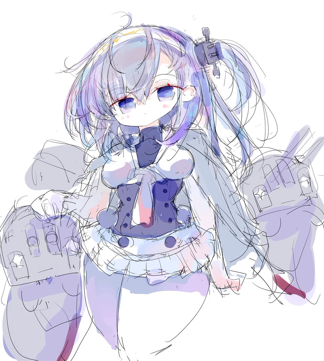 koyayaoki's tweet photo. #艦これ版深夜の真剣お絵描き60分一本勝負  
#艦これ版真剣お絵描き60分一本勝負_20260202 https://t.co/jVf7FuFcma