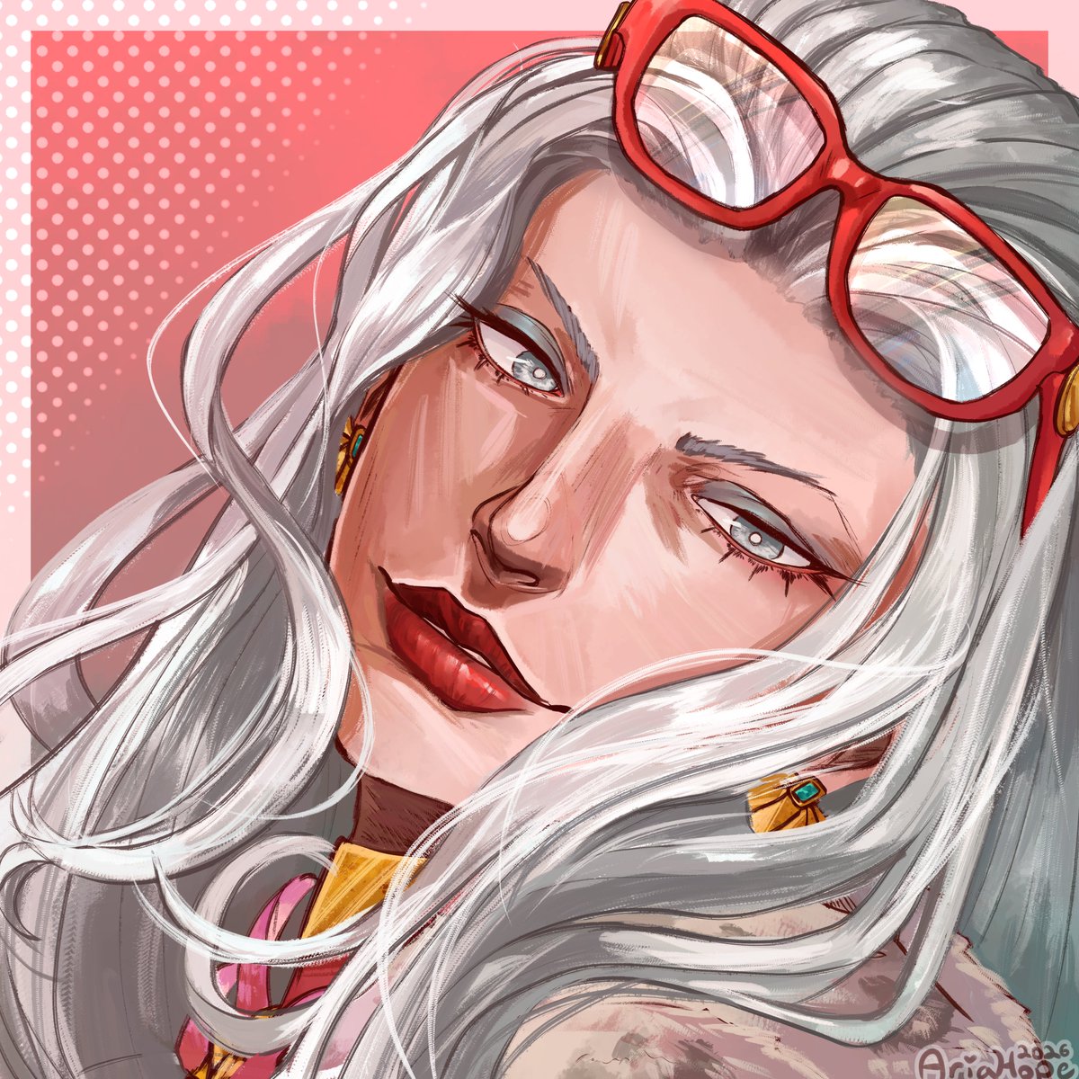 Ok, I'm going to be honest, I still don't like Jeanne's B3 design.
I drew it today because I found a song so similar to her spy theme that I just needed an excuse to put the two songs next to eachother in a speedpaint - youtu.be/kiFocvfGiiw