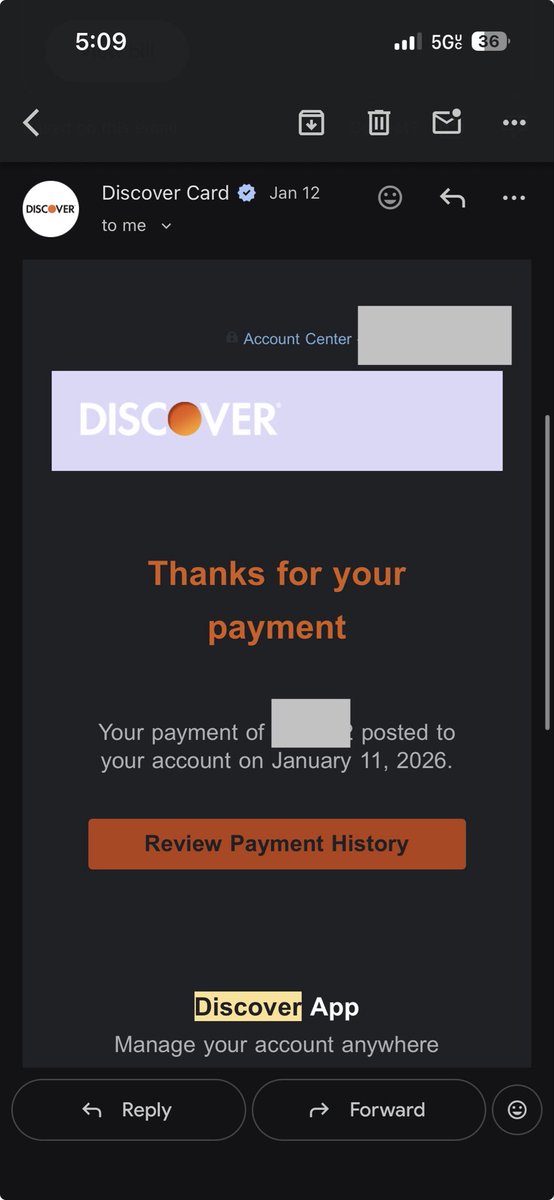 JamesS225993's tweet photo. @Duderichy @Discover @CapitalOne @AskCapitalOne They did send me a pdf copy of the letters I never recieved. Which uh would have been nice to have a while ago. I went through my email with a fine toothed comb and found this gem. https://t.co/M0tkThcuVD