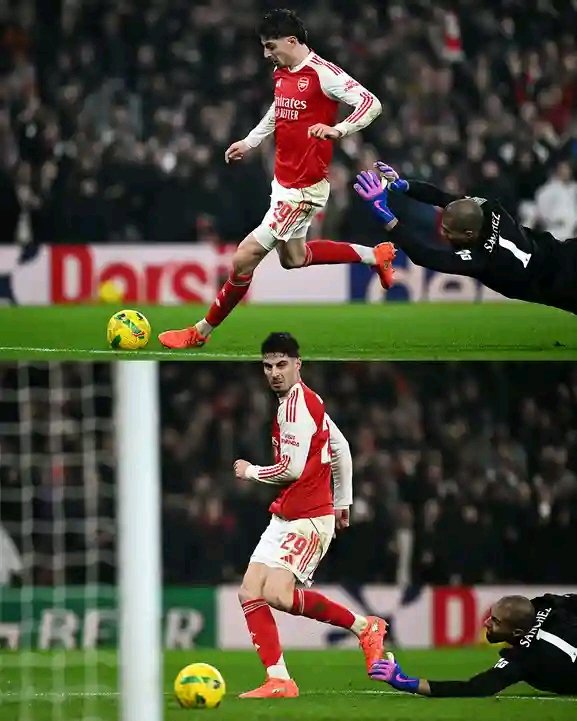 Chrisamaechi25's tweet photo. FT: Arsenal 1:0 Chelsea 

AGG: 4:2

Carabao Cup Finalists 🔥🔥🔥🔴⚪ https://t.co/fbu2KMfCZX