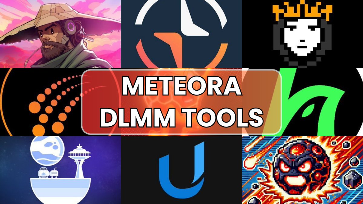 FoamSol's tweet image. Useful Tools for DLMMING with
@MeteoraAG

-@met_engine Copy DLMM TG Bot (Use Code: FOAM to get access) 

-@cleopetrafun DeFAI Agent for Meterora 

-@StarseedTeam Live DLMM Position Checker

-@GeekLad`s DLMM Profit Analysis Tool 

-@HawkFi_ DLMM Automation 

-@UseUltraLP Live DLMM…