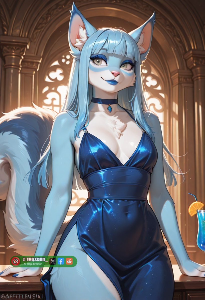 fauxton_'s tweet photo. Cp grats on 500 followers

For your #everythingisblue

Rawley wore blue, theu blue accessories then fiy dyed her fur and hair and all sorts blue. https://t.co/0SAFBhpYeX