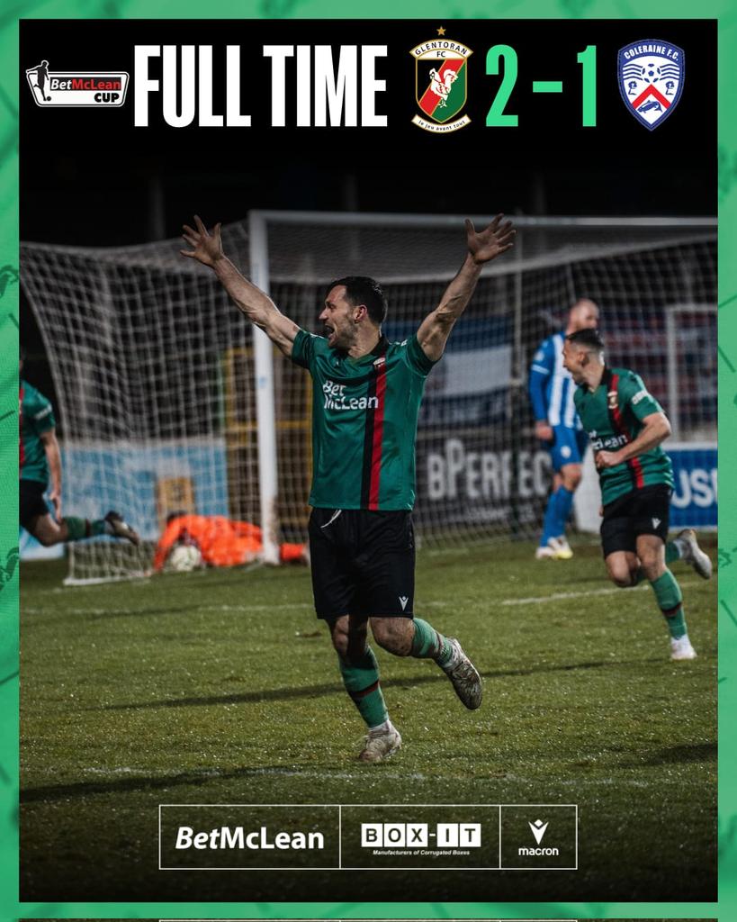 Glentoran FC tweet media