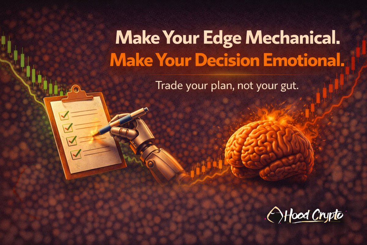 Hood_Crypto_01's tweet image. WORD FOR TODAY 
Day 34
The market is a mirror.
It reflects your discipline… or lack of it. 🪞
— Hood Crypto says GN 
#TradingPsychology #SelfMastery #HoodCrypto #EpsteinFiles #ZeePruk #Iran