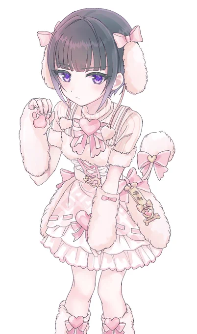愛海ちゃんの衣装をお借りした千夜ちゃん