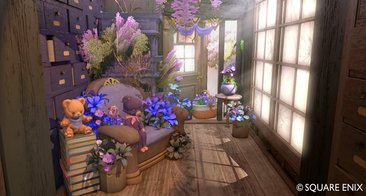 ☀️ #おはララ ☀️
今日ものんびりと1日頑張りましょう🐖

studio➜ #RaisinHousing

#FF14 #ララフェル #ポーキー