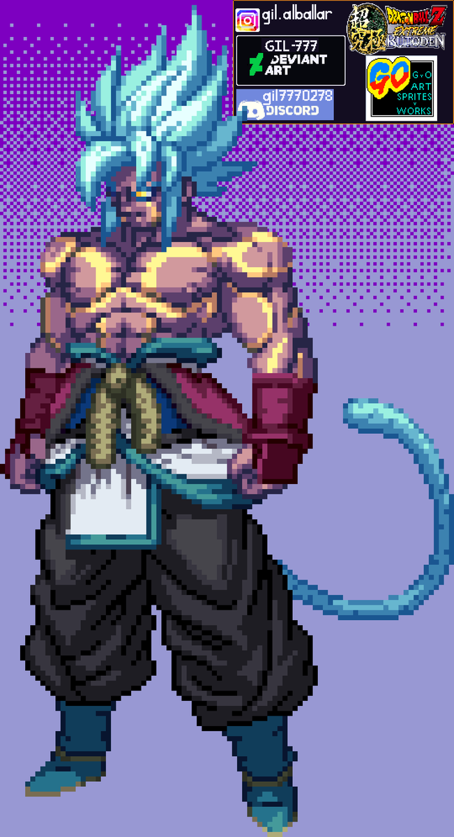 gilbertoalball1's tweet photo. -DRAGON BALL ABSALON-
✧ GOKU SSJ ULTIMATE DRAGON GOD
in Extreme Butoden style
inspirado en el arte de @dbshouganai
#pixelart #sprite #arcade #draw #gamedev #mugen #Extreme_Butoden #dragonballz #dragonballaf #dbaf #dragonballabsalon #goku #dragongod #gokuabsalon #absalon https://t.co/bJBzjcIzye