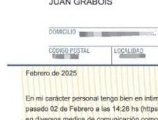 jajajajaja

El chorro de Grabois le mando carta documento a Jorge Macri y el muy idiota puso 2025 en vez de 2026.