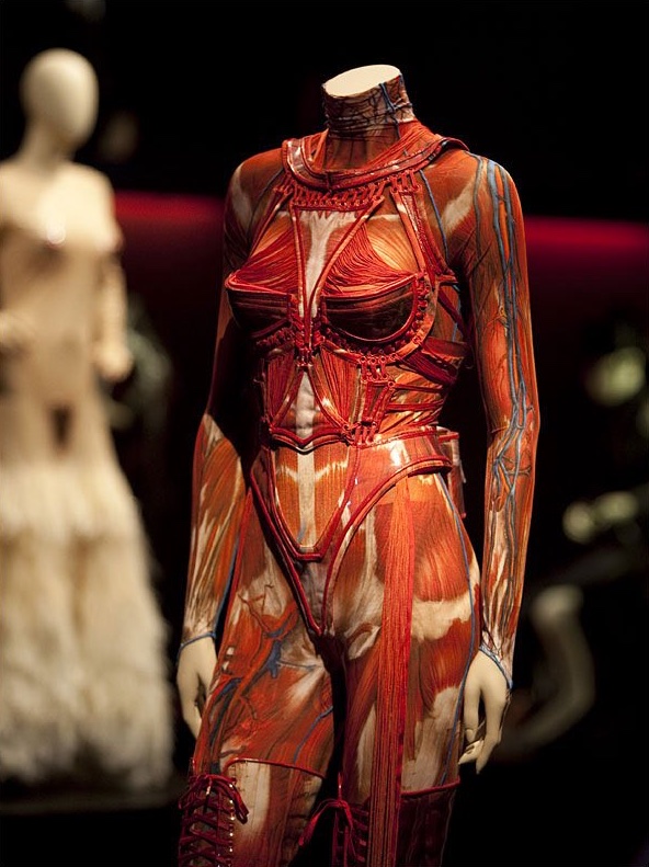 Jean Paul Gaultier anatomical bustier