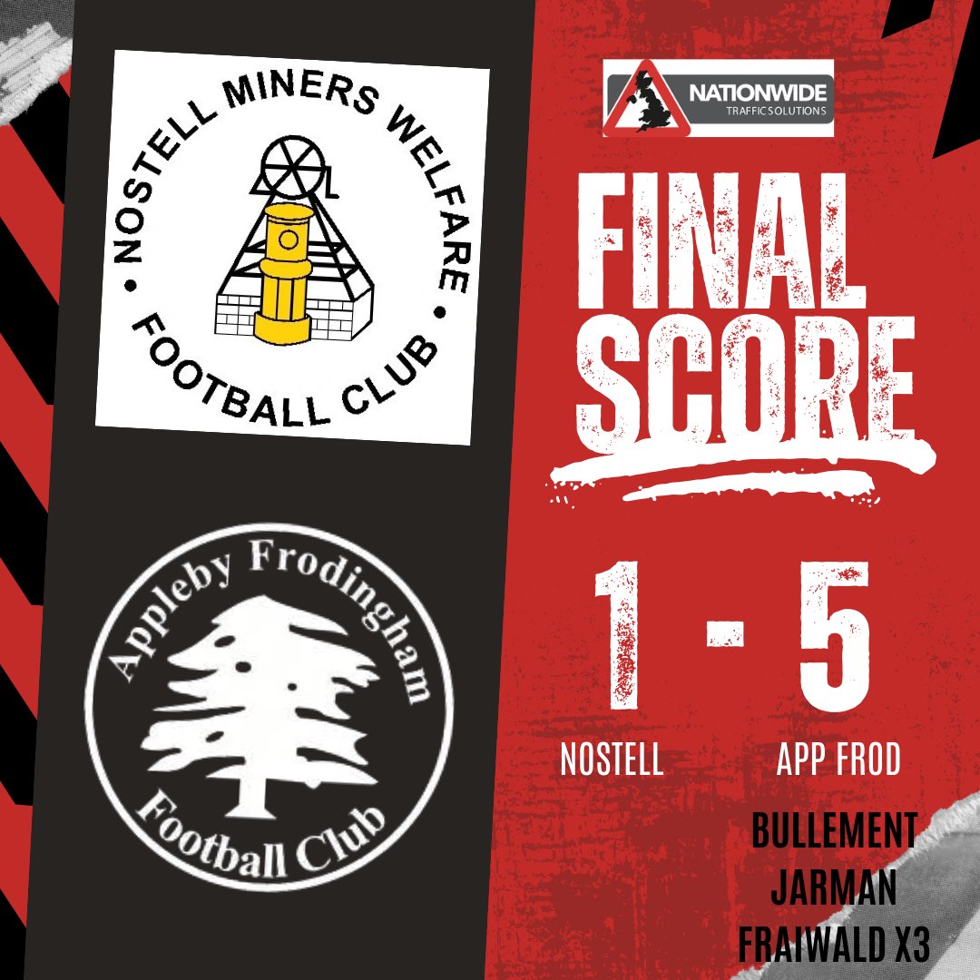 AppFrodFc's tweet photo. 𝟓 𝐬𝐭𝐚𝐫 𝐩𝐞𝐫𝐟𝐨𝐫𝐦𝐚𝐧𝐜𝐞 𝐨𝐧 𝐭𝐡𝐞 𝐫𝐨𝐚𝐝 👏

What a performance!! 

A worldie Luke Bullement free kick got us started before Nostell equalised not long later. Nathan Jarman restored the lead with a great finish inside the box

(1/2) https://t.co/xDXUAZE0Zg