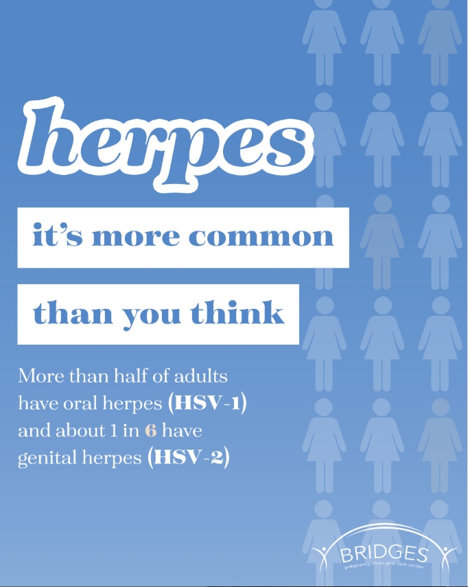 bridgespccc's tweet photo. You’re not alone.

Oral and genital herpes are way more common than most people realize - and it’s nothing to be ashamed of. Knowledge is power. 💬💬If you have questions or need support, we’re here to help.

#pregnancysupport #confidentialcare #safespace #freeservices https://t.co/LYAbeiaxd0
