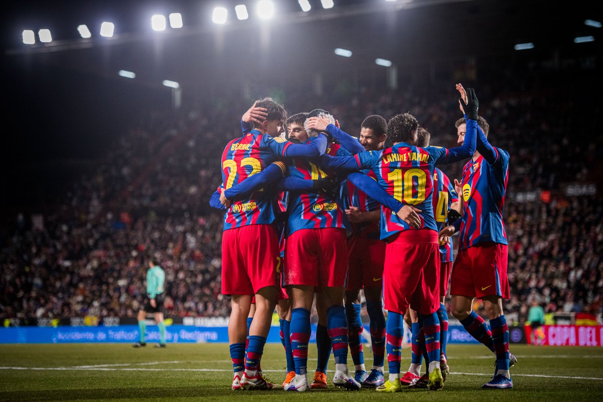 FCBarcelona's tweet image. ✅ Deportivo Guadalajara
✅ Racing Santander
✅ Albacete

Bring on the semifinals.