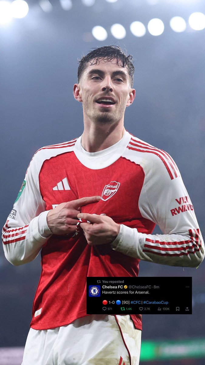 Have that! #CarabaoCup #Arsenal