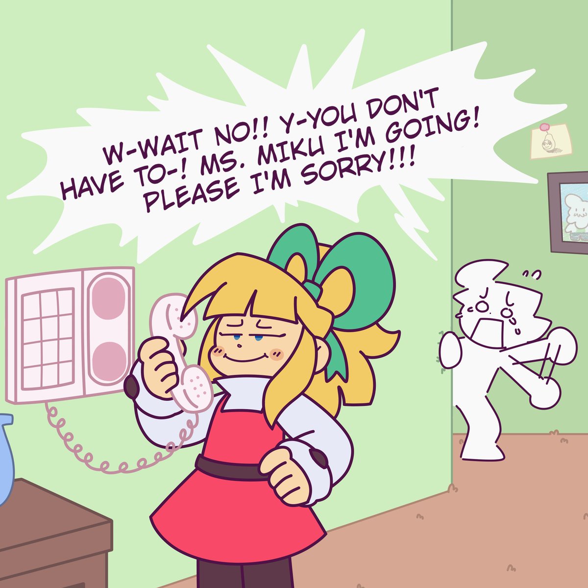 Someone on another app came into my dms and blessed me with peak so I drew it