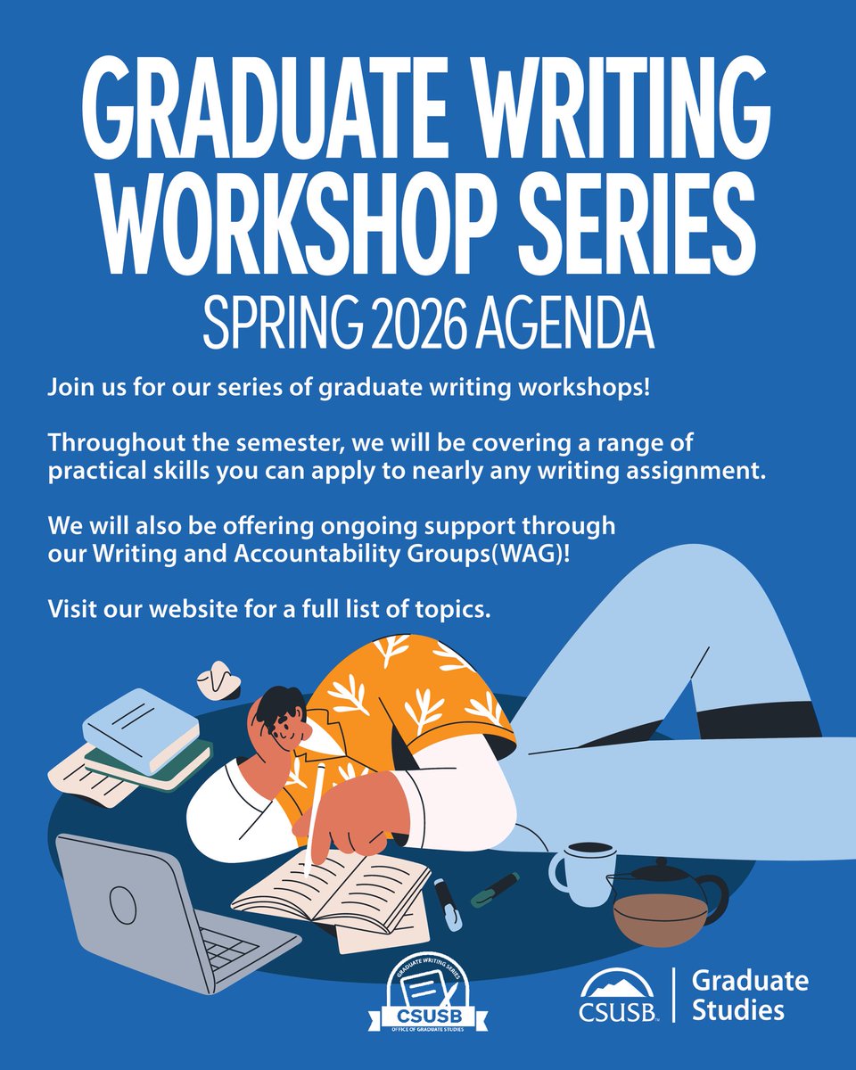 CSUSB Graduate Studies tweet media