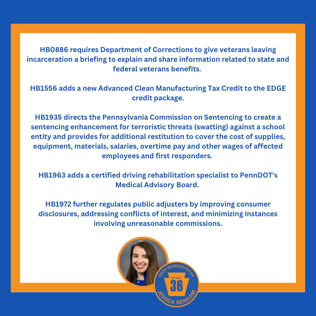 Rep. Jessica Benham tweet media