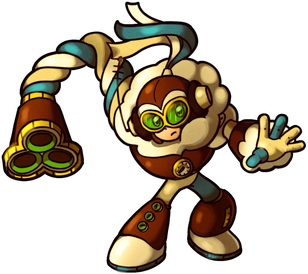 The_Letter_W's tweet photo. Vortex Woman in vaguely Powered Up style... yeah she didn't place but I'm gonna keep drawing her lol #megaman #megamanclassic #ロックマン #art #fanart #MegaManDualOverride #MegaManDO https://t.co/JShgxfafaj
