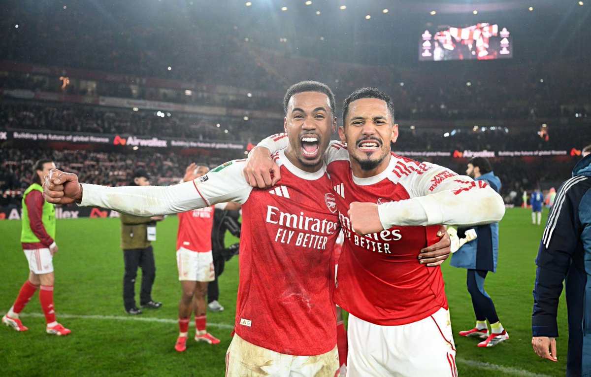 DailyAFC's tweet image. GABRIEL MAGALHAES x WILLIAM SALIBA. ❤️‍🔥