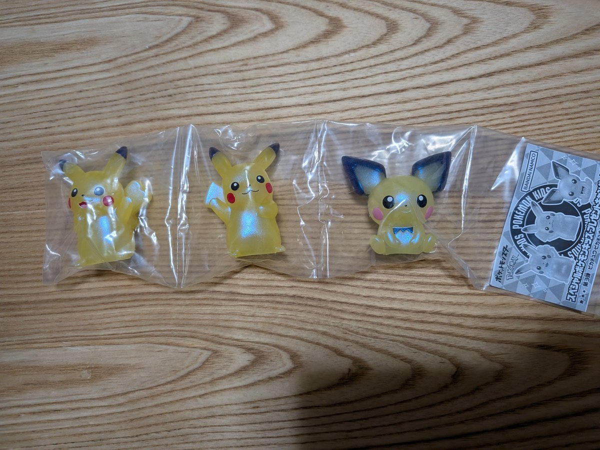 ポケモンキッズのプレゼントキャンペーン当選賞品が手元に来ておりまし