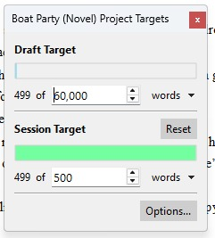 Is this not the hardest 500 words to write in a new project?!

However it's thrilling to be drafting once again!