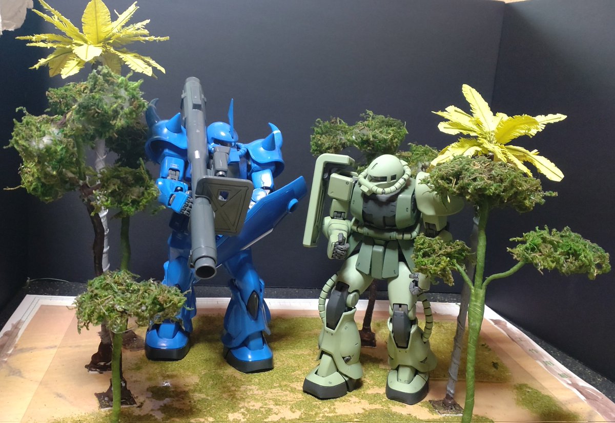 ガンプラは作り手の自由だ！
お目汚しスミマセン🙇