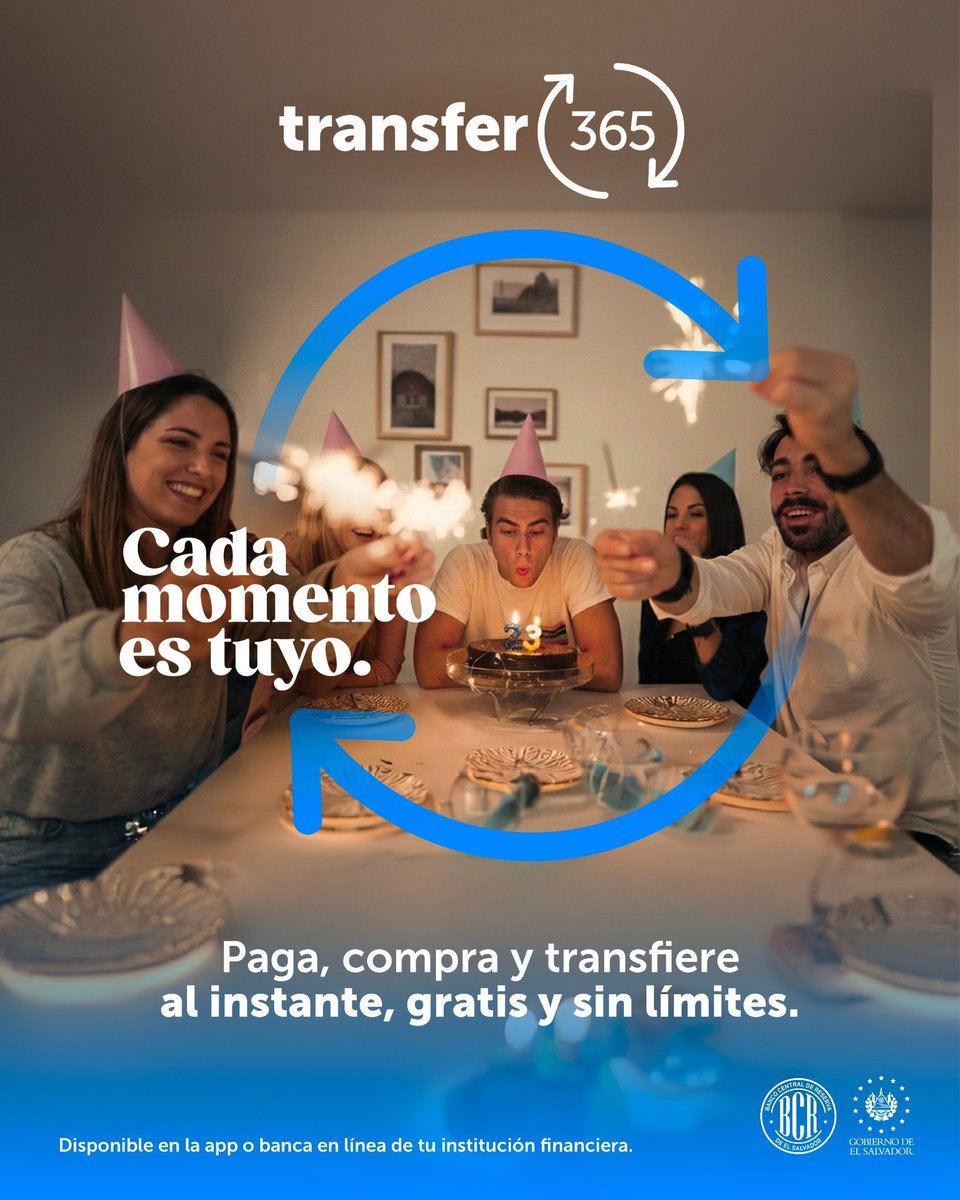 bcr_sv's tweet image. Transfiere fácil, rápido y sin complicaciones. Disfruta tu momento con los que más quieres. ✨