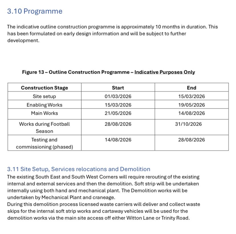 Primetimeperry's tweet photo. New planning application with dates of programme for the south west and south east corners of Villa Park 🏟️ 

https://t.co/W7YY4VH30H

#AVFC #AstonVilla #VillaPark 🟣🔵 https://t.co/vVMsLtzXz3