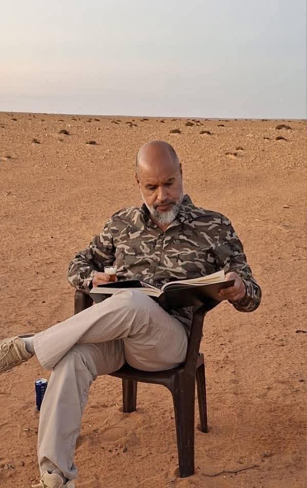 FARAJ1800's tweet photo. كل ألاخبار حتى ألان كاذبه .! 
حفظ الله الدكتور سيف ألاسلام 
#والســــلام https://t.co/KoyEQjtBuF