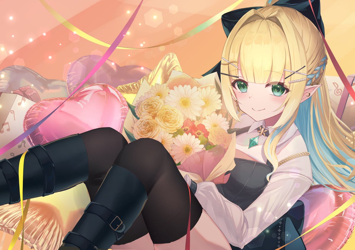 12月にデビューしたばかりの、サックス上手い系エルフで、この度245歳