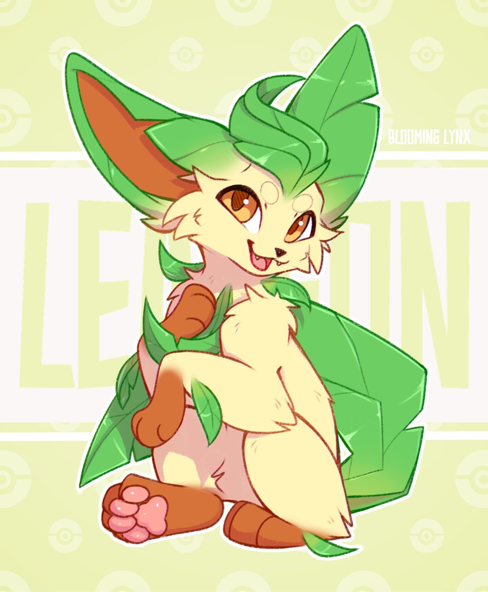 BloomingLynx's tweet image. Leafeon 7/9 🌿