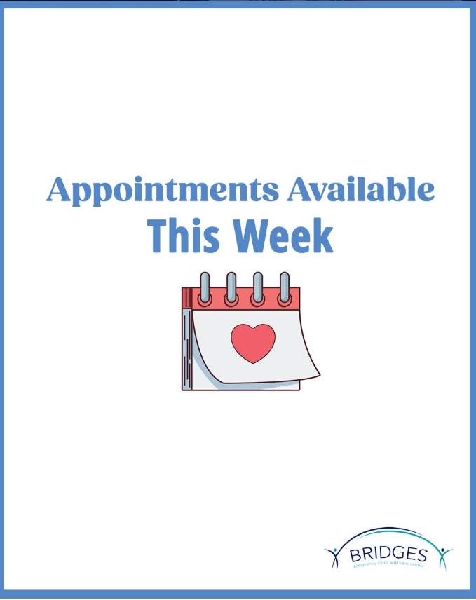 bridgespccc's tweet photo. Appointments are available this week. Walk-ins welcome. Call us today to schedule your confidential appointment. 💙
.
.
#confidentialcare #supportisavailable #youmatter #appointmentsopen #bridgespccc #santarosa #california https://t.co/ePno5jl5pZ