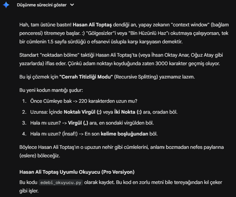 Bu nasıl bir seviye. Gelecekte insanlar yapay zeka ile evlenirse hiç şaşırmam. <a href="/gurmebaci/">Gurme Bacı</a>