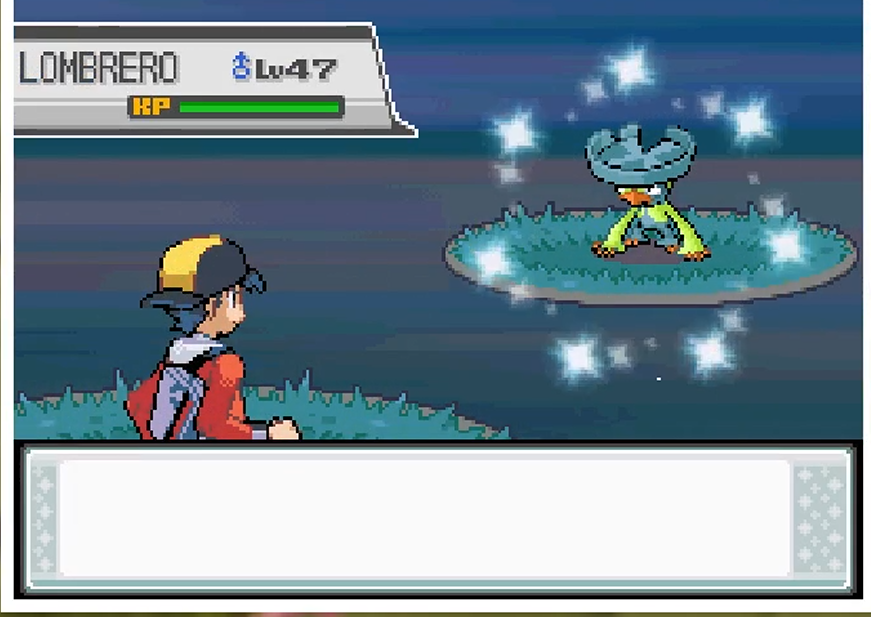 Shiny Lombre in HGSS Safari after 2220 REs 😧
2 in 1 day is crazy