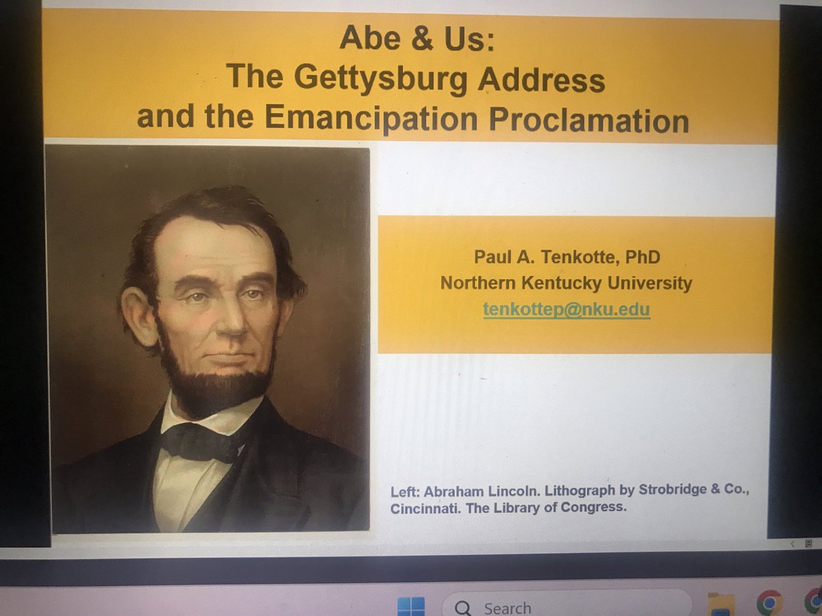 Thank you <a href="/KEDCGrants/">KEDC Grants</a>  for the informational session on Abraham Lincoln.     I enjoyed the story telling and learning factual information about one of my favorite presidents.   <a href="/Promise_Leaders/">Promise Leaders</a>