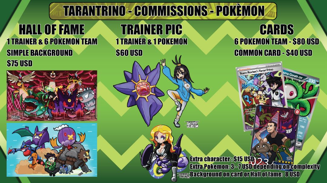 TaranTrino ✨Commissions Open ✨ tweet media